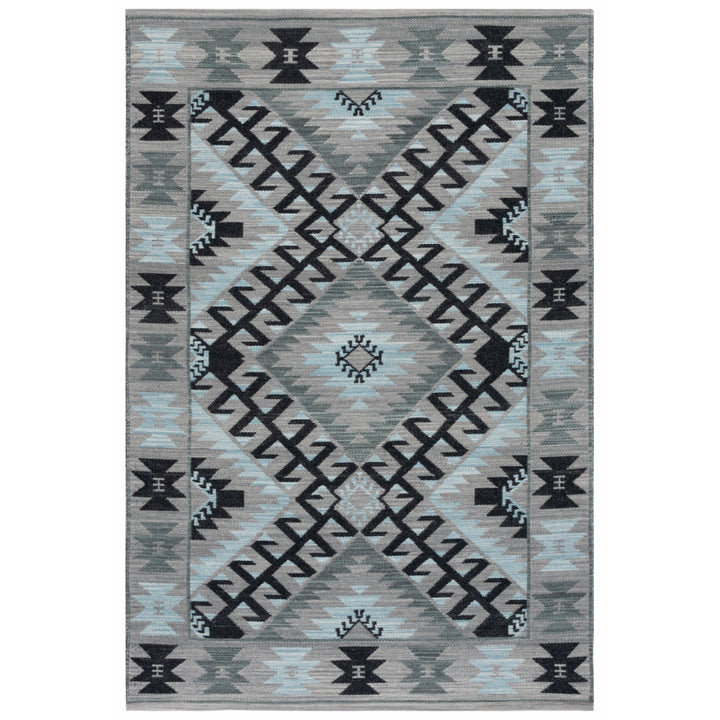 Safavieh KLM330F Kilim Grey / Black Image 2