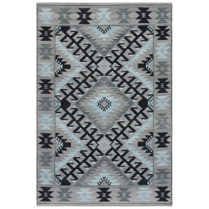 Safavieh KLM330F Kilim Grey / Black Image 1