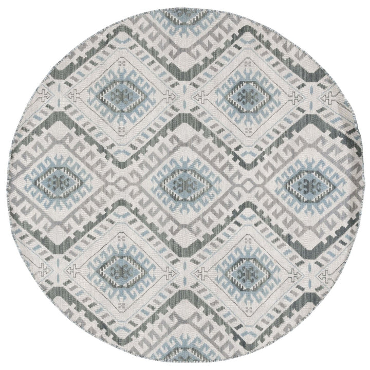 Safavieh KLM329A Kilim Ivory / Blue Image 1