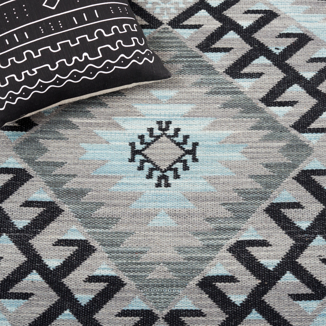 Safavieh KLM330F Kilim Grey / Black Image 6