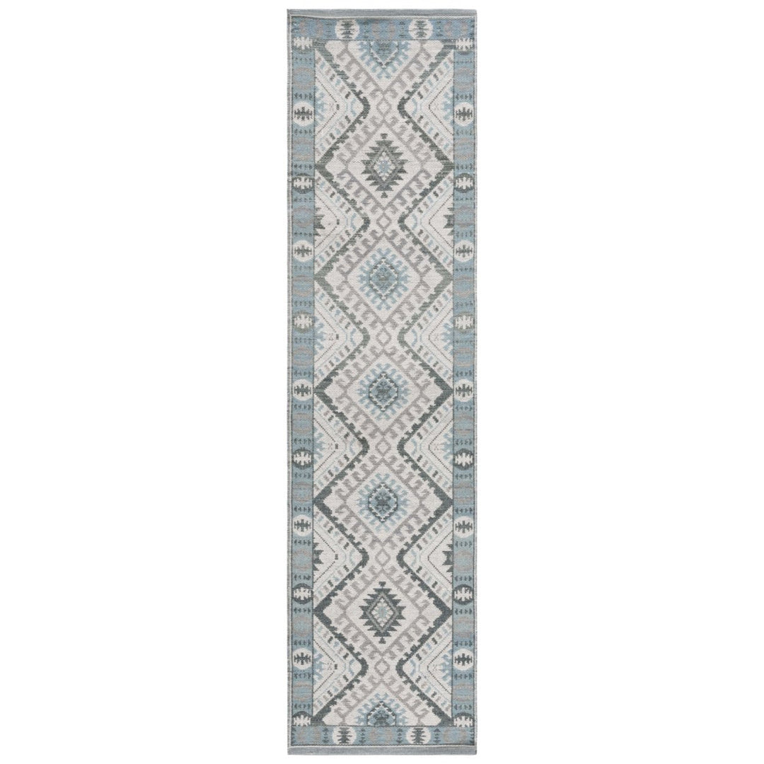 Safavieh KLM329A Kilim Ivory / Blue Image 1