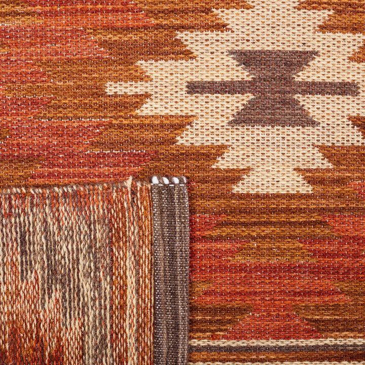 Safavieh KLM331T Kilim Brown / Dark Grey Image 7