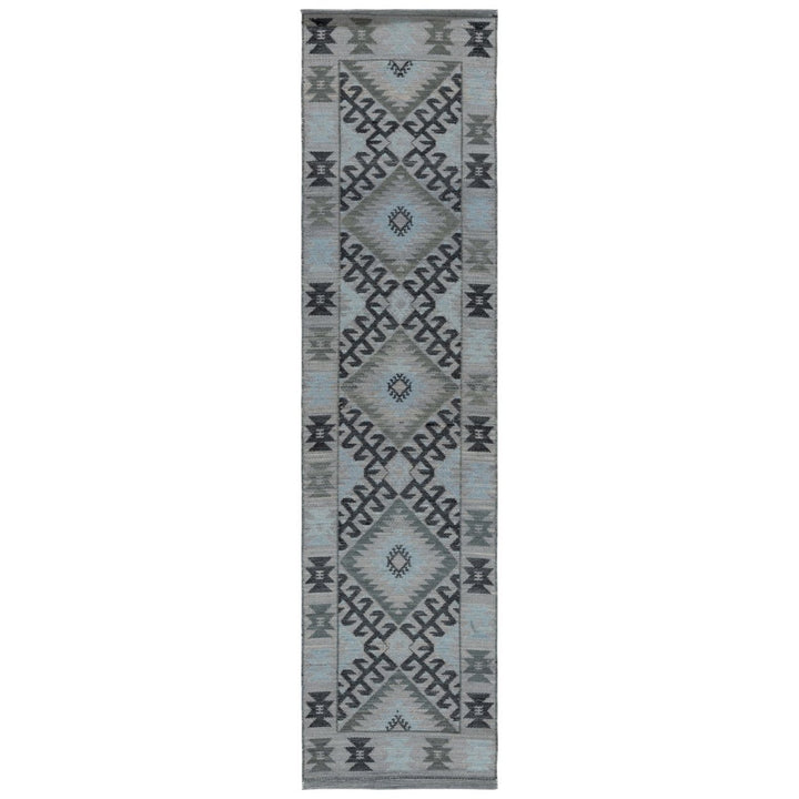 Safavieh KLM330F Kilim Grey / Black Image 1