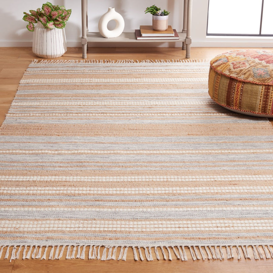 Safavieh KLM443F Kilim Natural / Grey Image 1