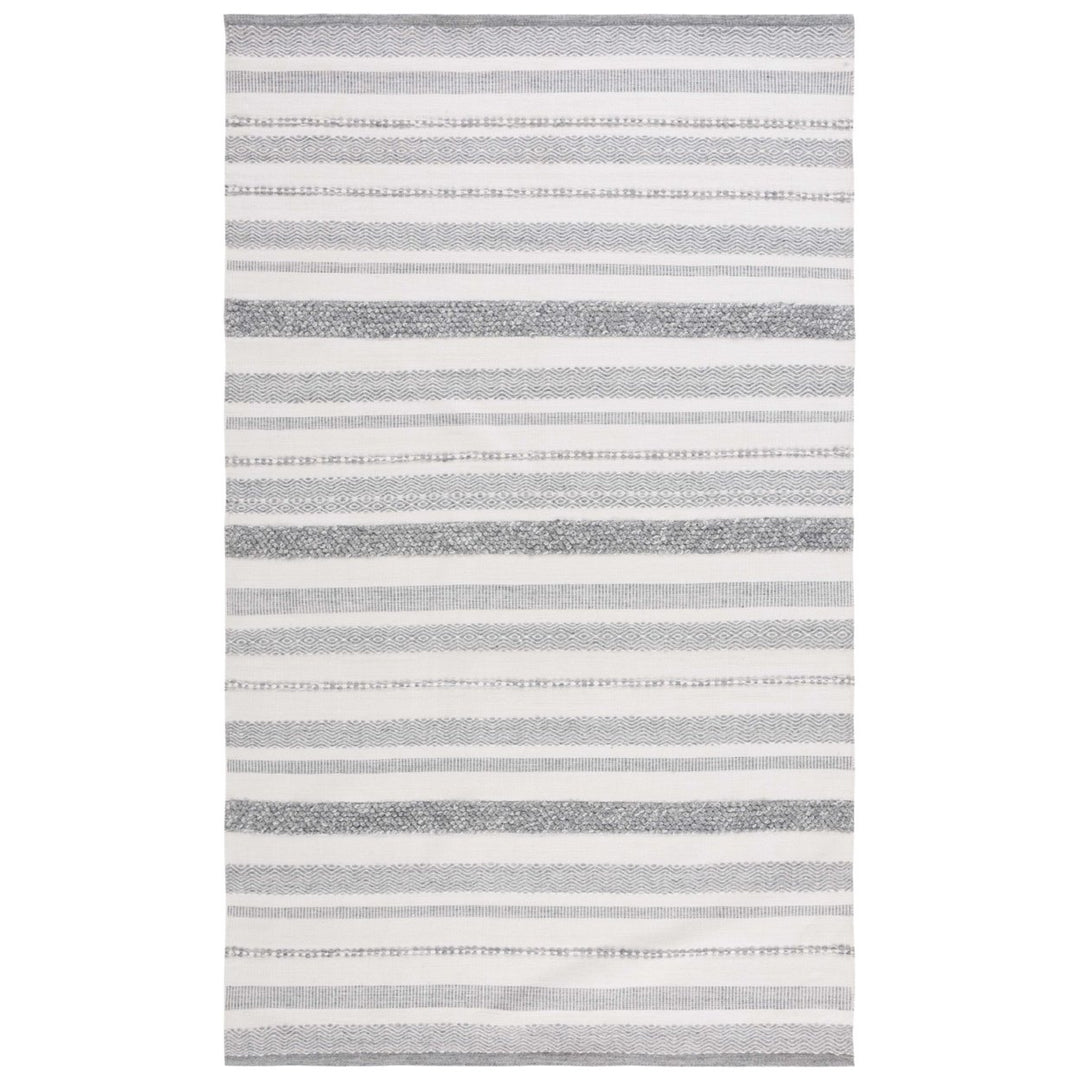 Safavieh KLM445G Kilim Silver / Ivory Image 1