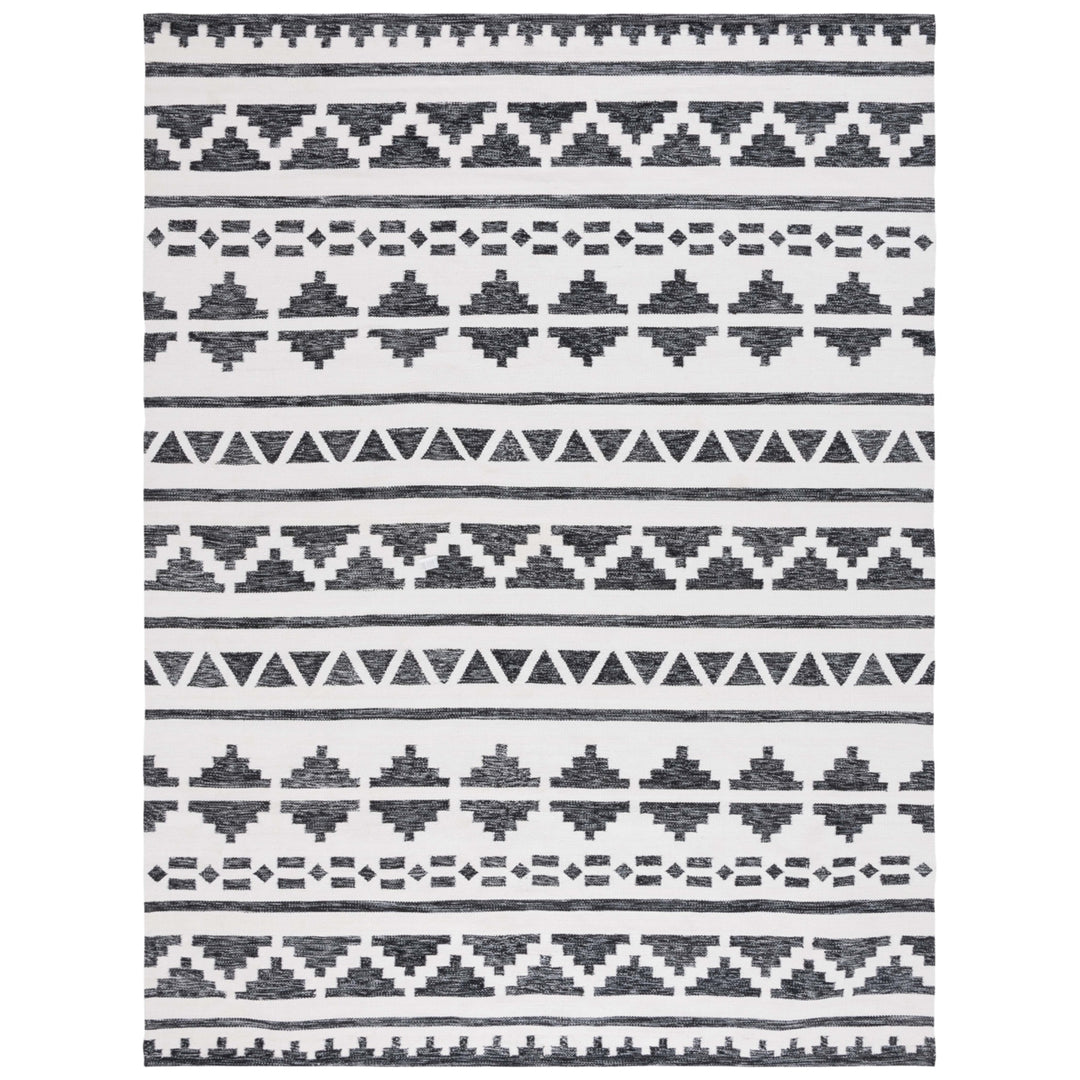 Safavieh KLM447Z Kilim Black / Ivory Image 3