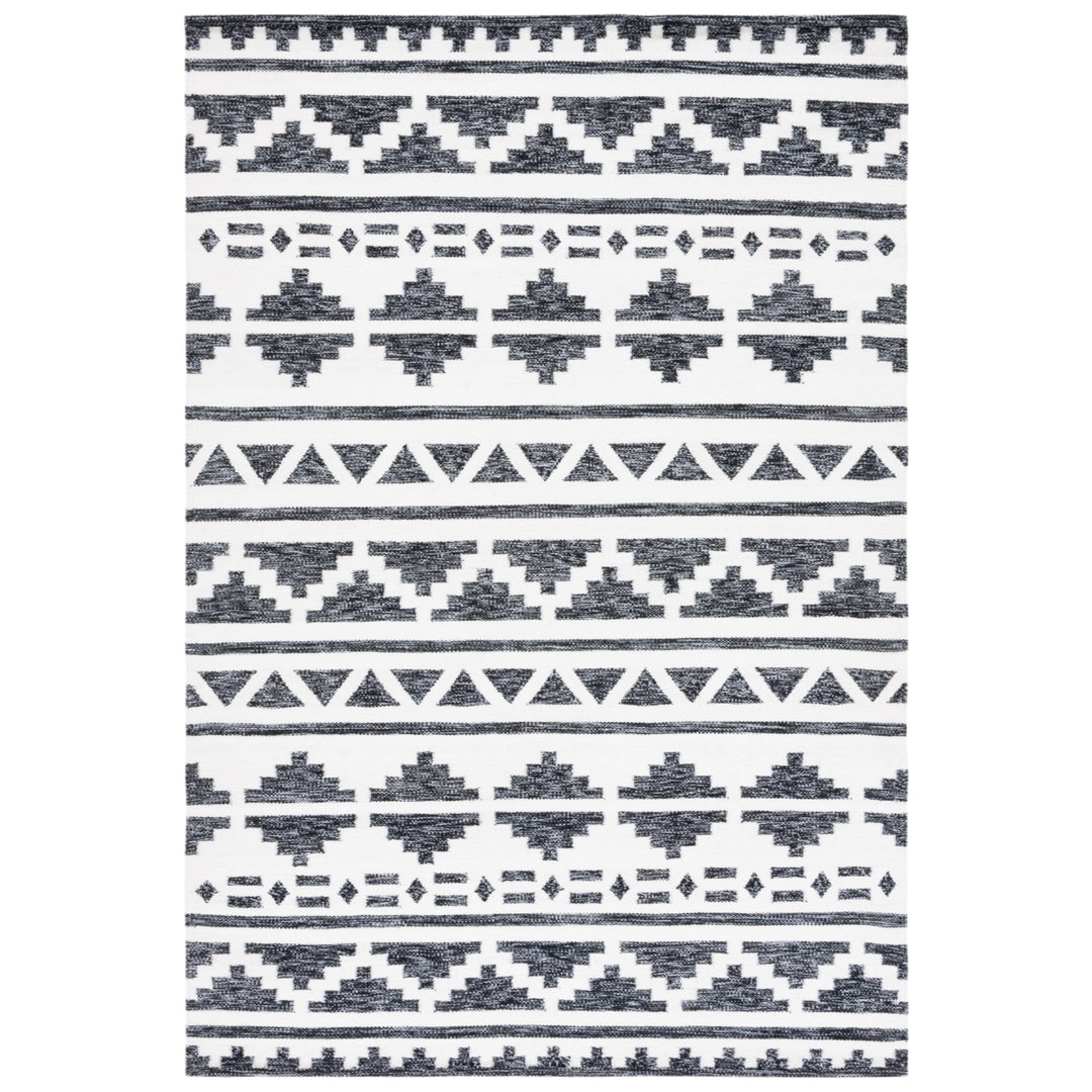 Safavieh KLM447Z Kilim Black / Ivory Image 4