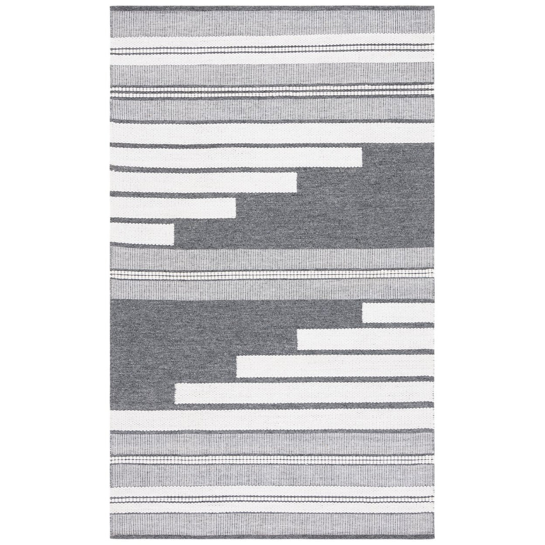 Safavieh KLM448H Kilim Ivory / Dark Grey Image 4