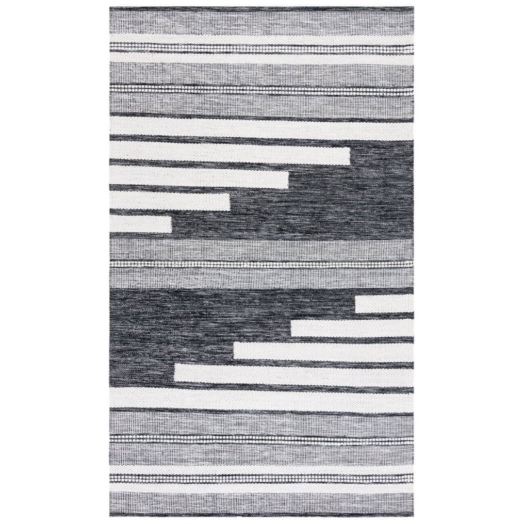 Safavieh KLM448Z Kilim Ivory / Black Image 4