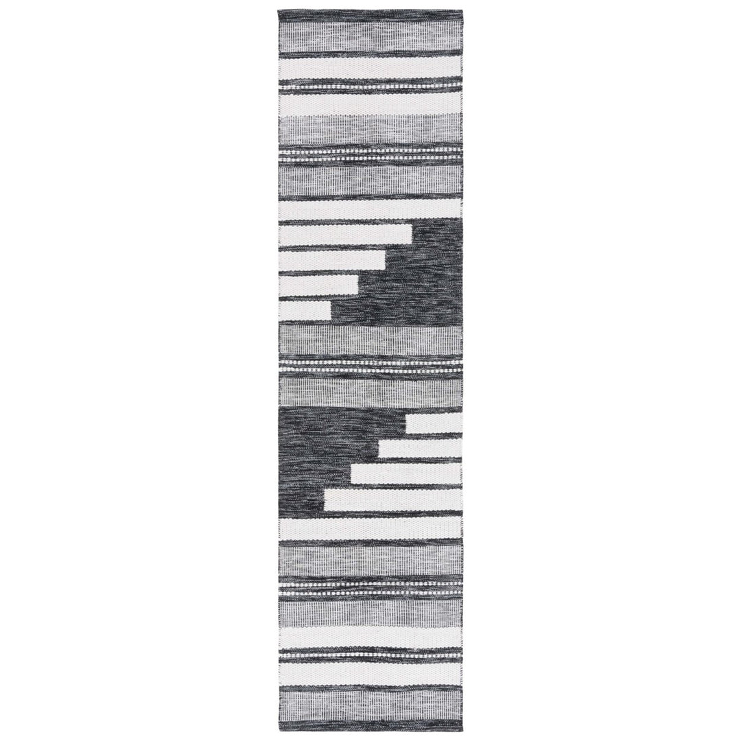 Safavieh KLM448Z Kilim Ivory / Black Image 10