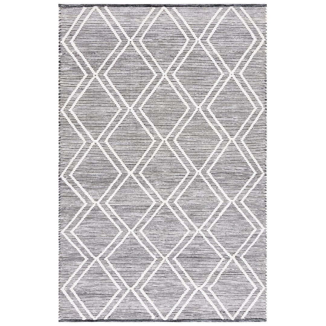 Safavieh KLM449Z Kilim Black / Ivory Image 1