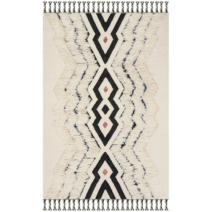 Safavieh KNY905A Kenya Ivory / Black Blue Image 2