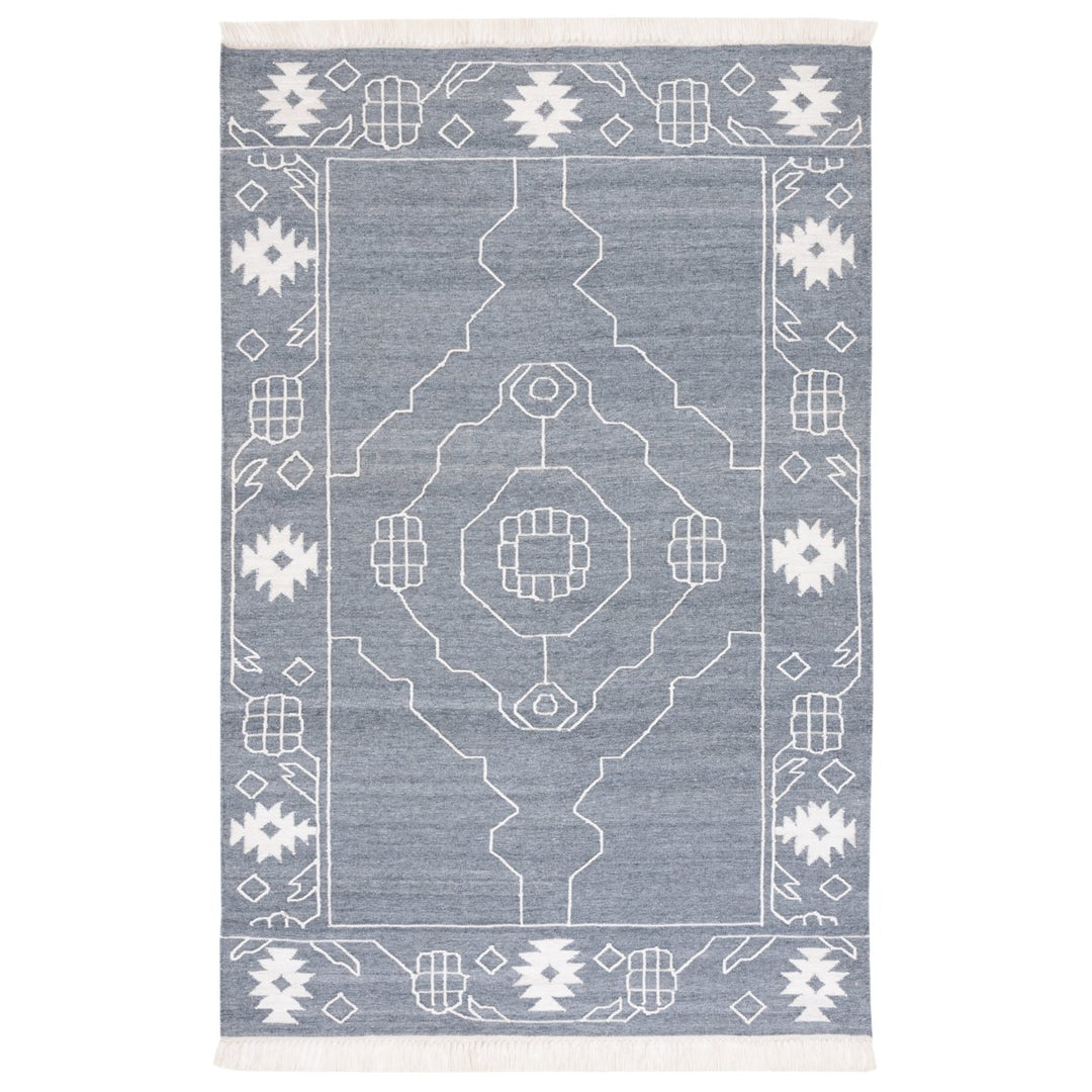 Safavieh KLM763H Kilim Dark Grey / Ivory Image 2