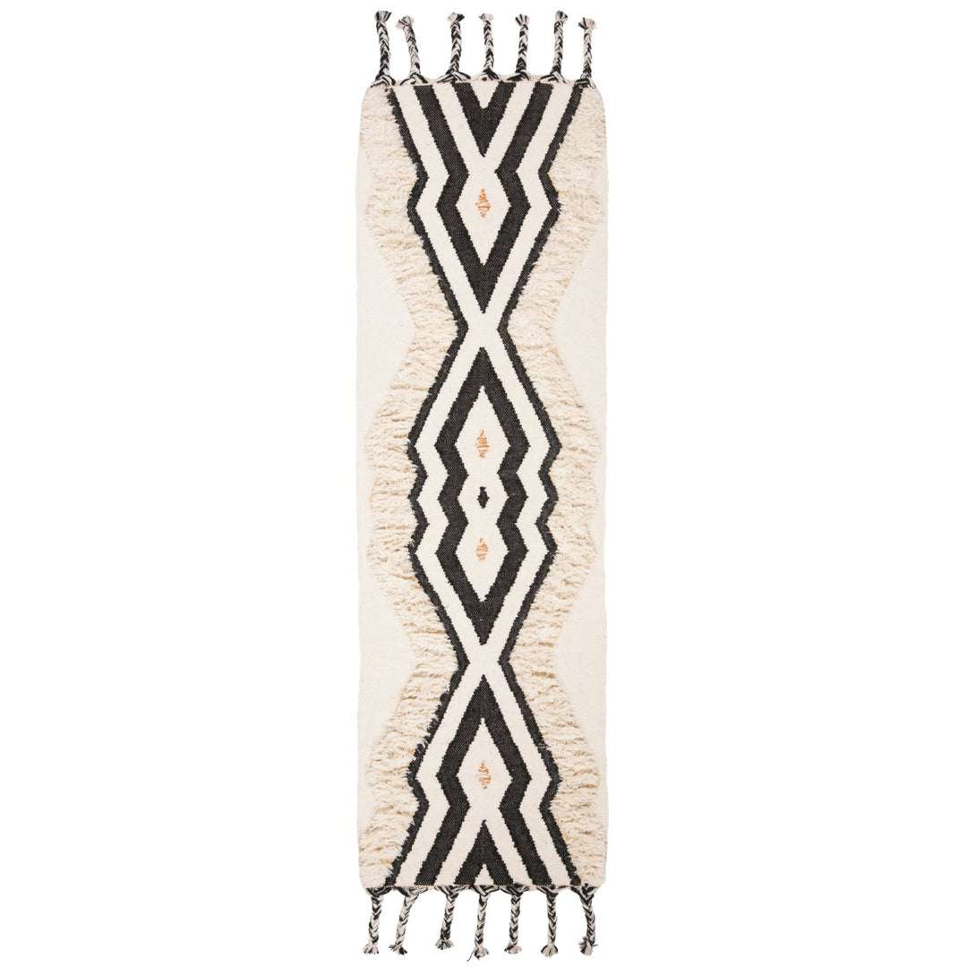 Safavieh KNY905A Kenya Ivory / Black Blue Image 6