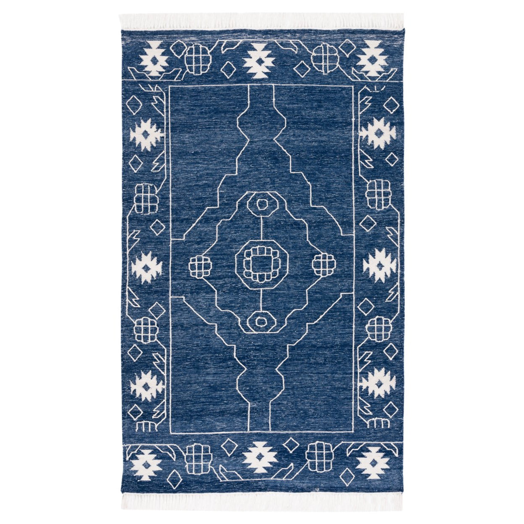 Safavieh KLM763N Kilim Navy / Ivory Image 2