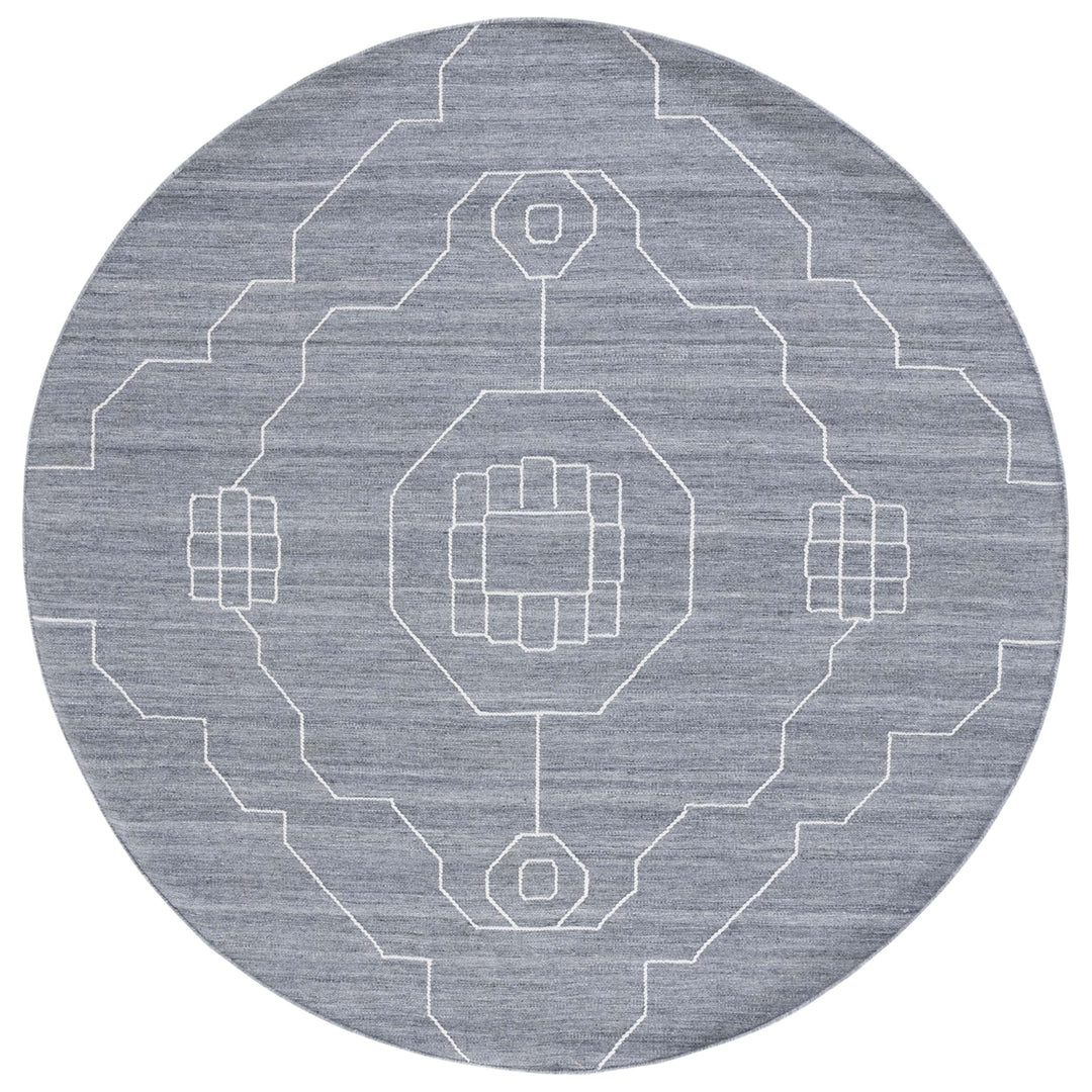 Safavieh KLM763H Kilim Dark Grey / Ivory Image 10