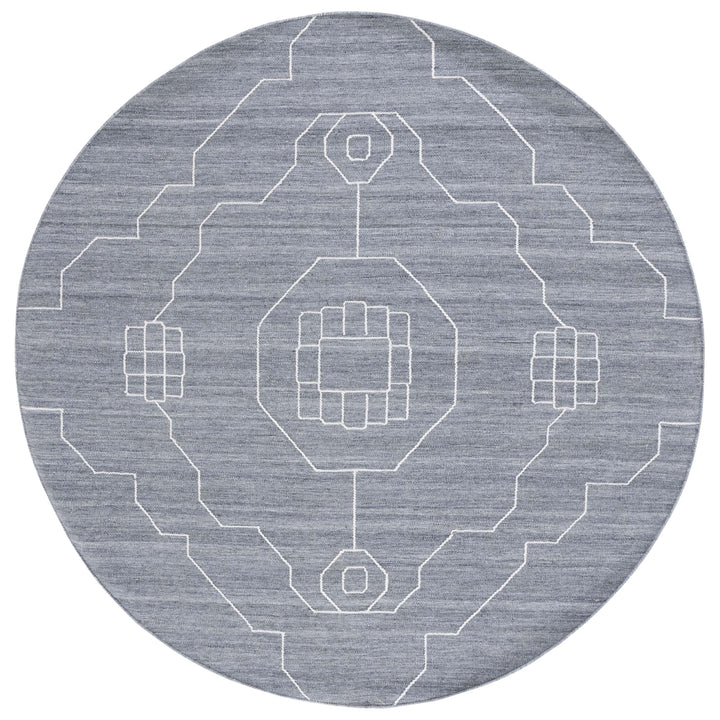 Safavieh KLM763H Kilim Dark Grey / Ivory Image 10