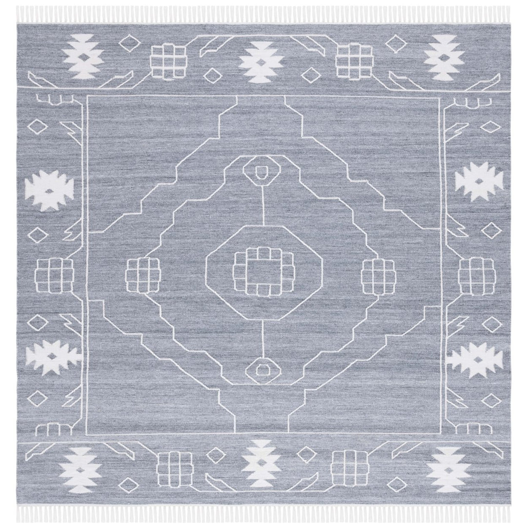 Safavieh KLM763H Kilim Dark Grey / Ivory Image 11