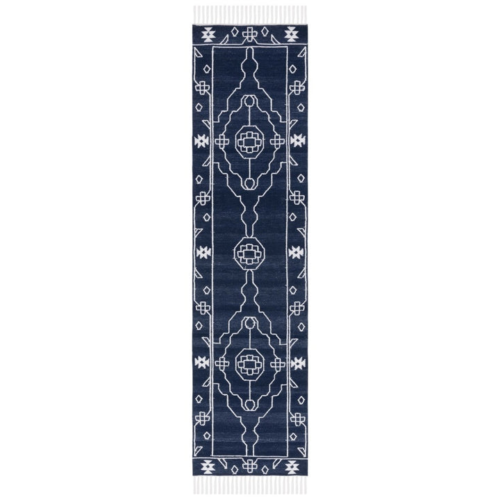 Safavieh KLM763N Kilim Navy / Ivory Image 9