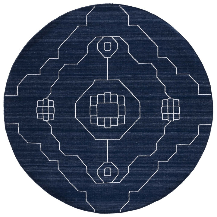 Safavieh KLM763N Kilim Navy / Ivory Image 10