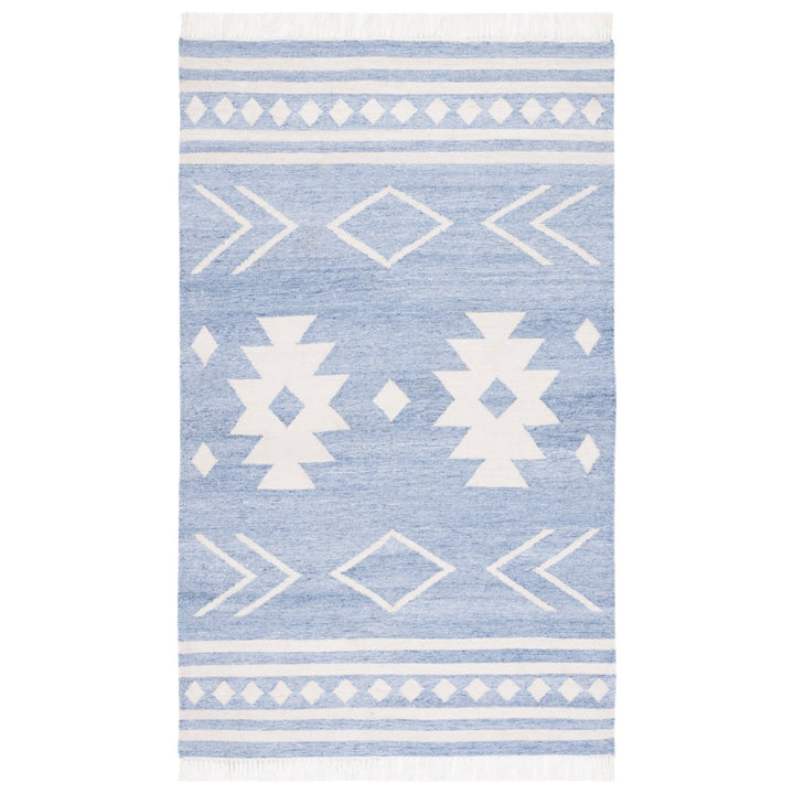 Safavieh KLM764M Kilim Blue / Ivory Image 1