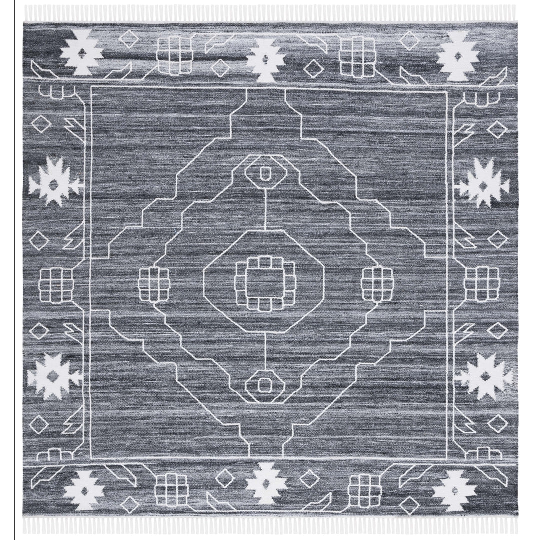 Safavieh KLM763Z Kilim Black / Ivory Image 11