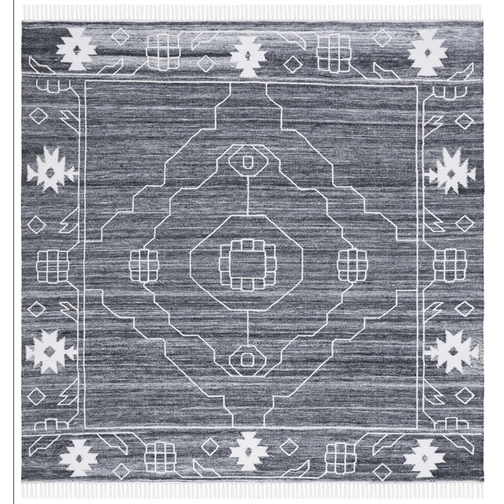 Safavieh KLM763Z Kilim Black / Ivory Image 1