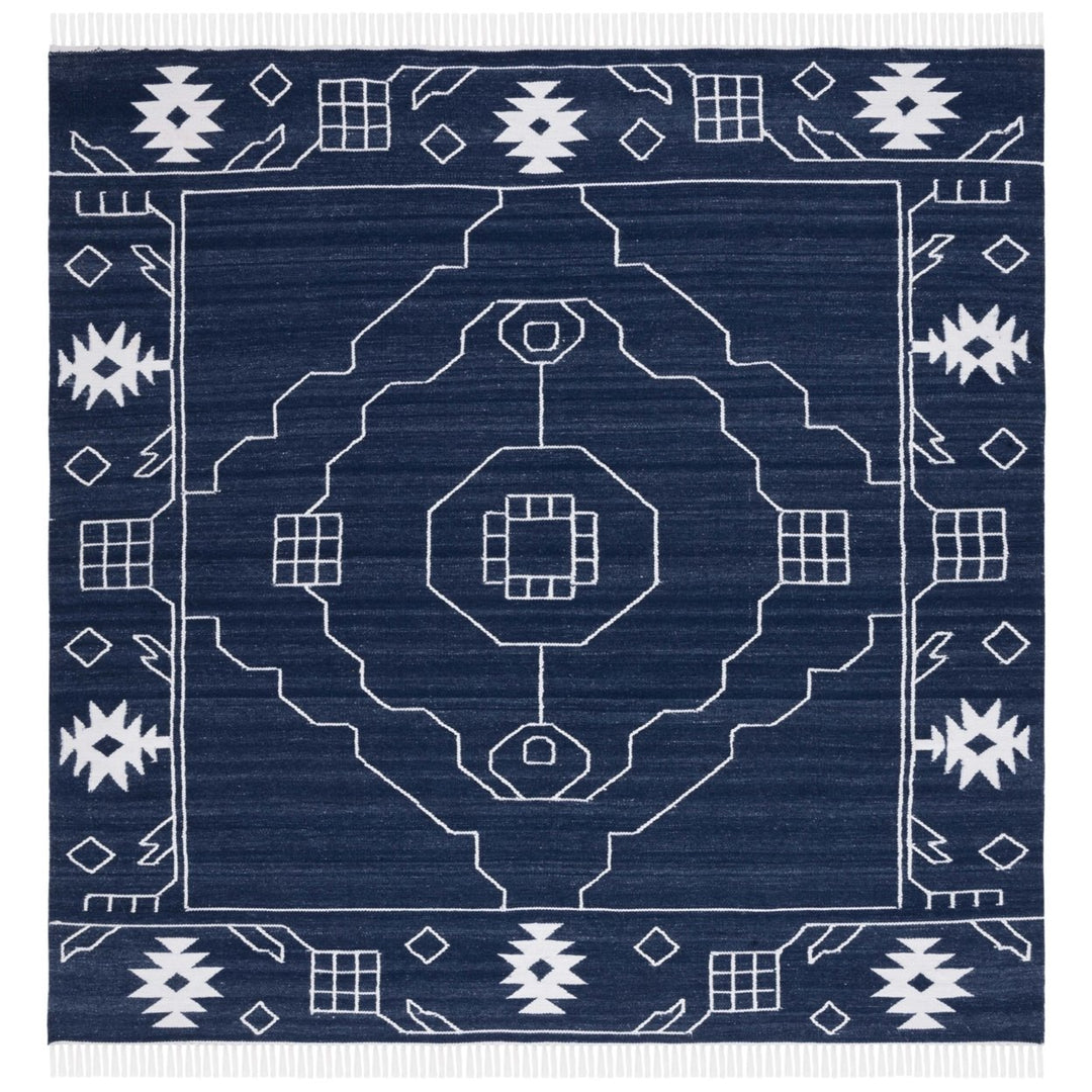 Safavieh KLM763N Kilim Navy / Ivory Image 11