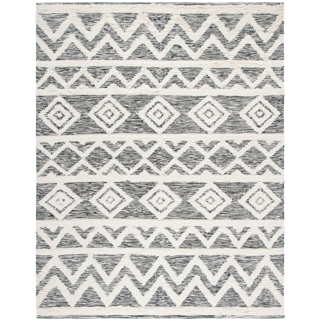 Safavieh KNY456A Kenya Ivory / Black Image 3