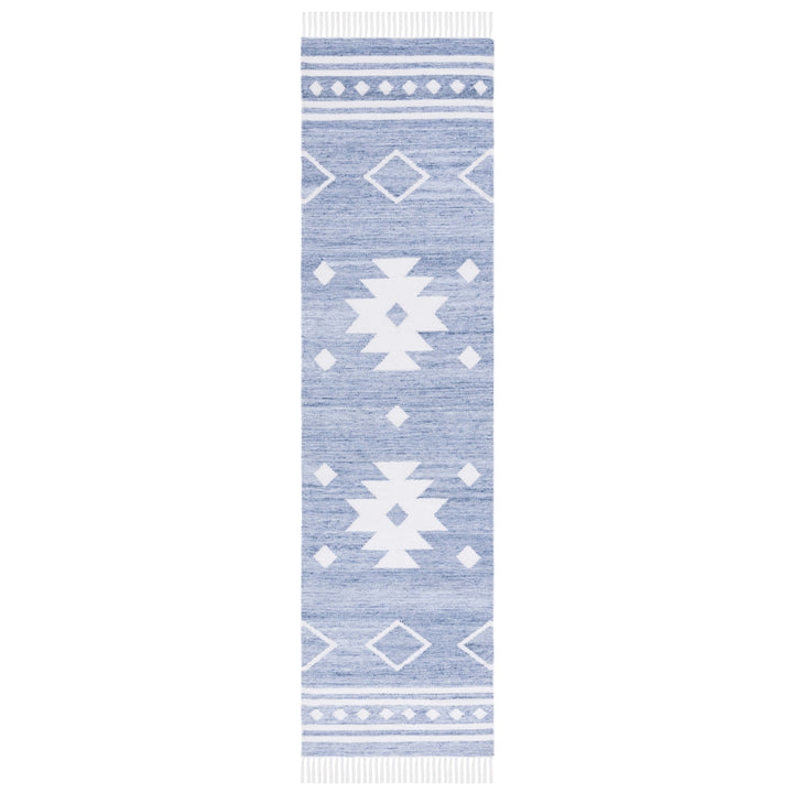 Safavieh KLM764M Kilim Blue / Ivory Image 9