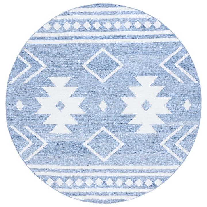 Safavieh KLM764M Kilim Blue / Ivory Image 10