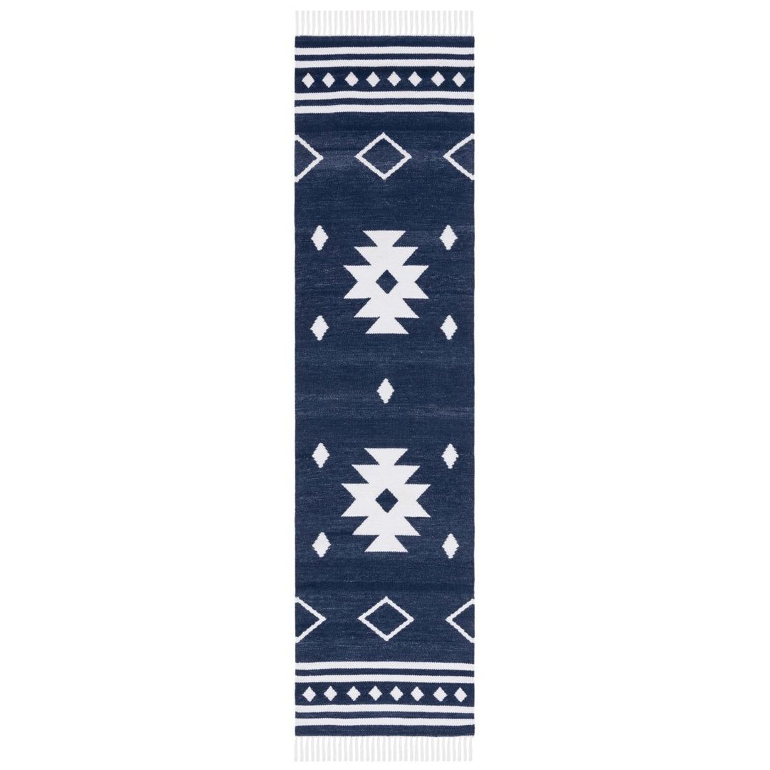 Safavieh KLM764N Kilim Navy / Ivory Image 9