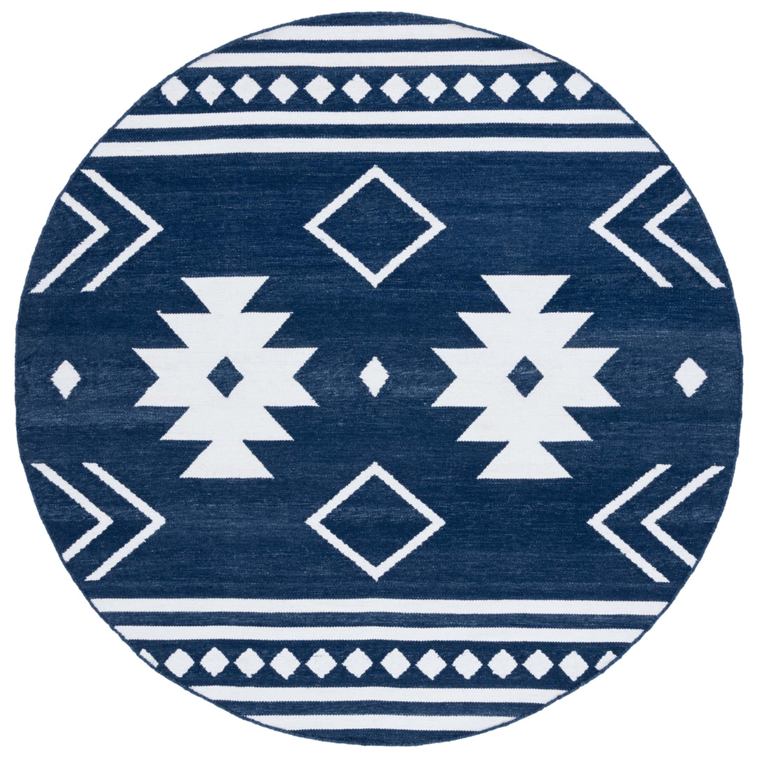 Safavieh KLM764N Kilim Navy / Ivory Image 10