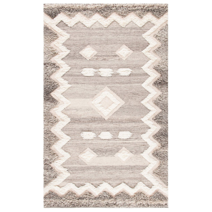 Safavieh KNY459F Kenya Grey / Ivory Image 1