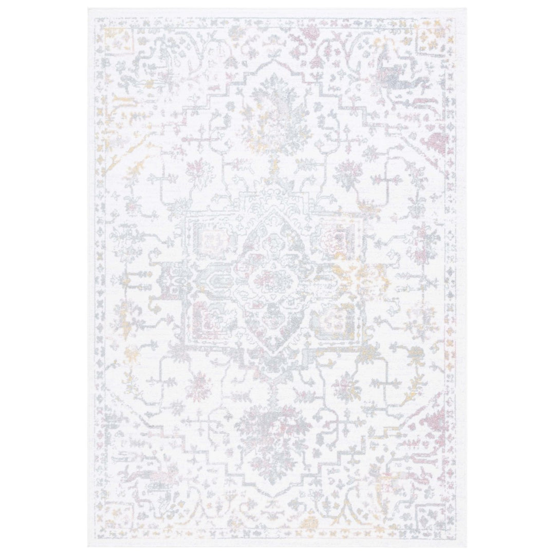 Safavieh LAY113A Layla Ivory Grey / Pink Image 1