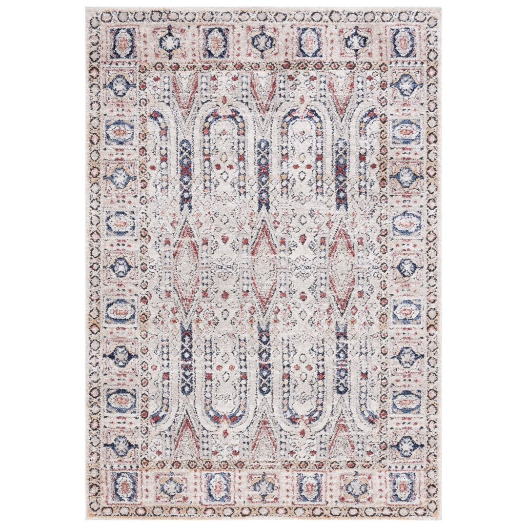 Safavieh LUN101B Luna Beige / Blue Rust Image 1