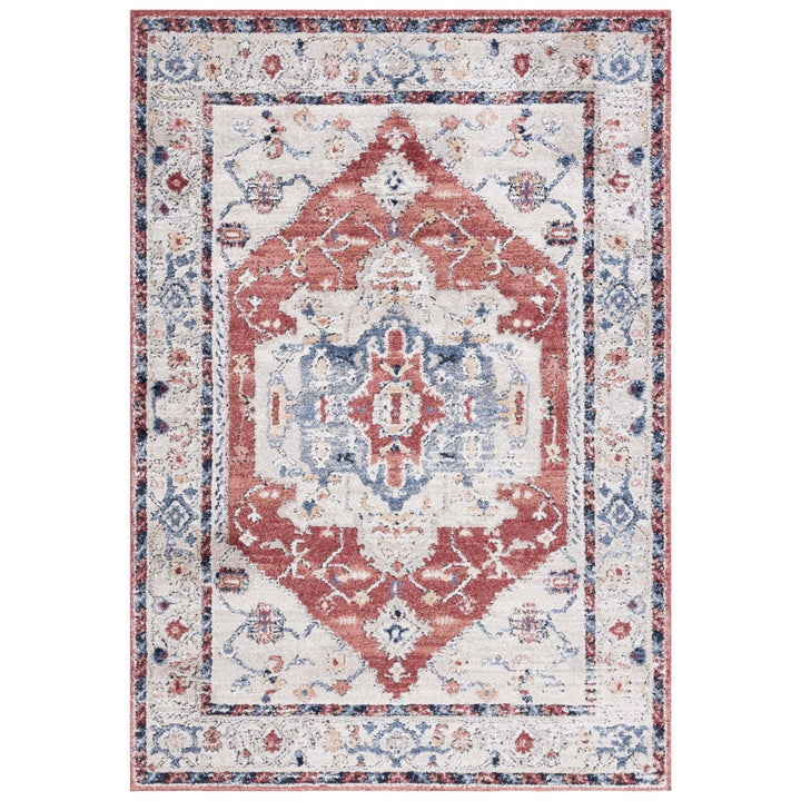 Safavieh LUN102B Luna Beige / Blue Rust Image 1