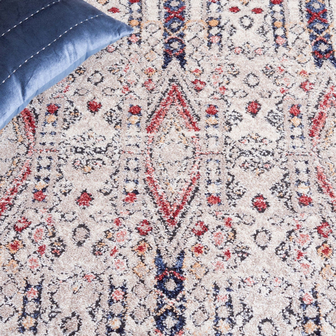 Safavieh LUN101B Luna Beige / Blue Rust Image 6