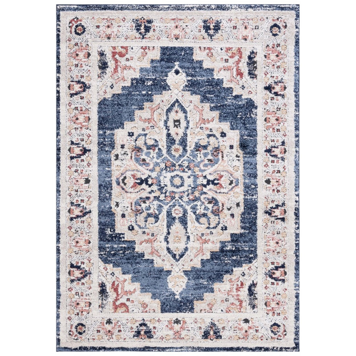 Safavieh LUN103N Luna Navy / Beige Image 1