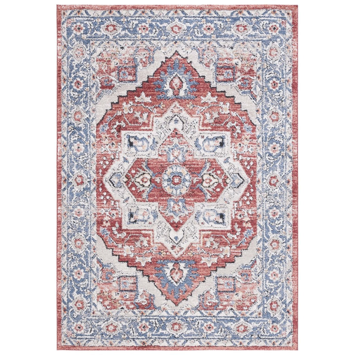 Safavieh LUN105B Luna Beige / Blue Rust Image 1