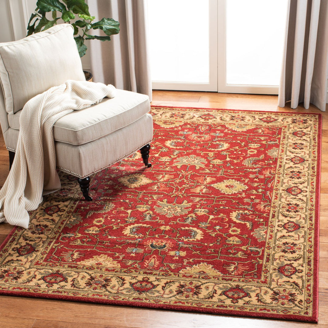 Safavieh MAH693Q Assorted Red / Beige Image 1