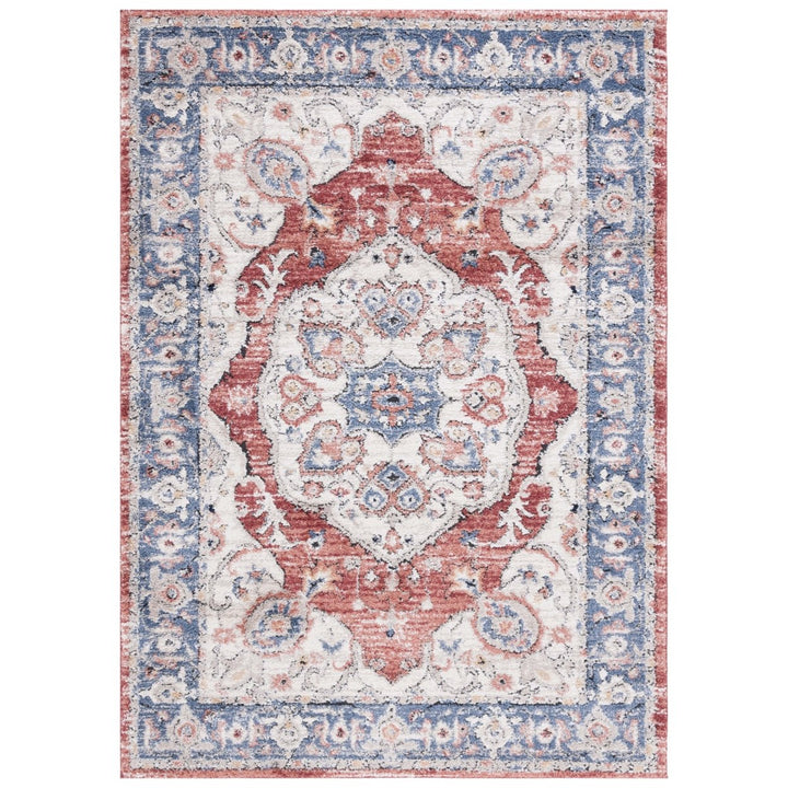 Safavieh LUN106B Luna Beige / Blue Rust Image 1