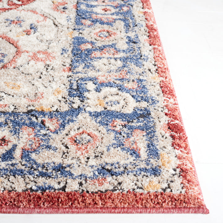 Safavieh LUN106B Luna Beige / Blue Rust Image 3