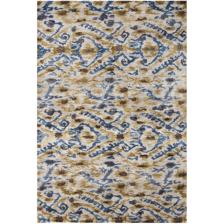 Safavieh LUX160A Luxor Cream / Blue Image 1