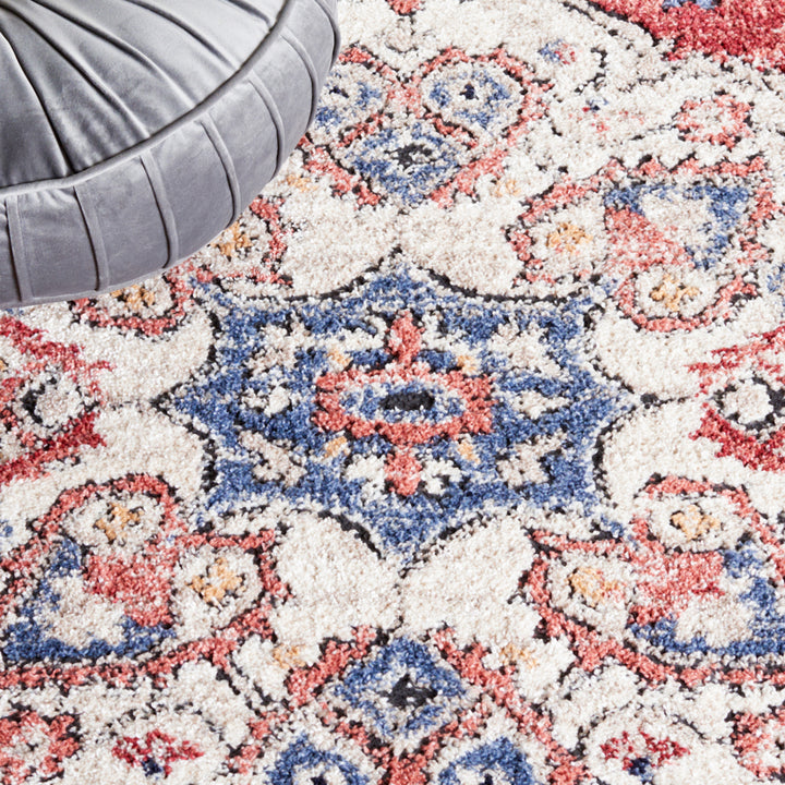 Safavieh LUN106B Luna Beige / Blue Rust Image 6