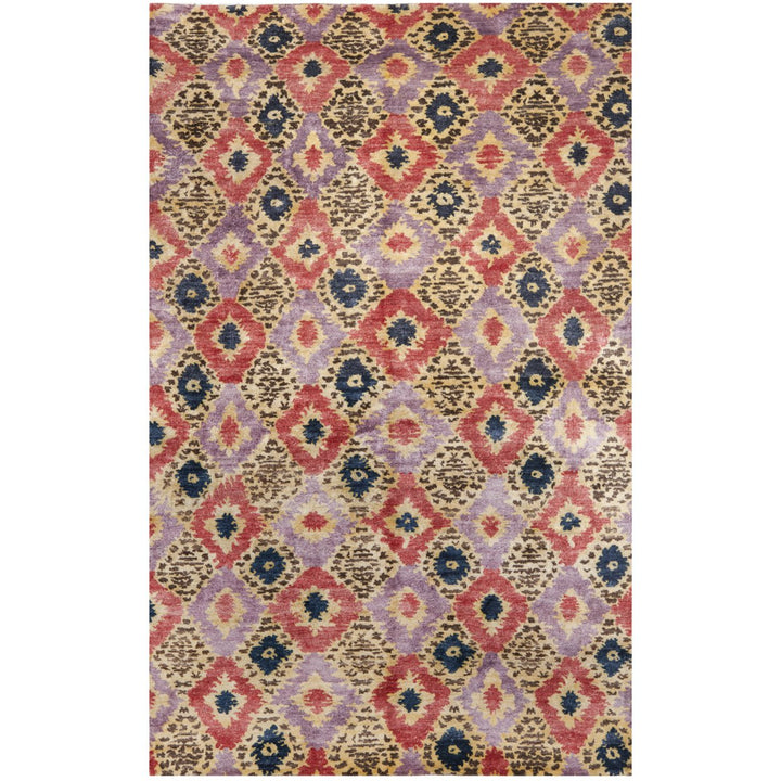 Safavieh LUX161A Luxor Purple / Rust Image 1