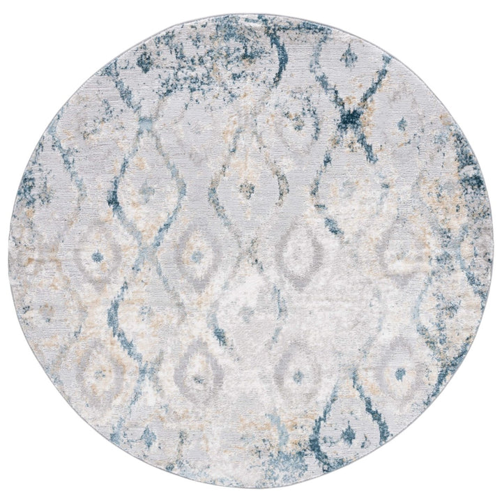 Safavieh MDW527F Meadow 500 Grey / Blue Gold Image 1