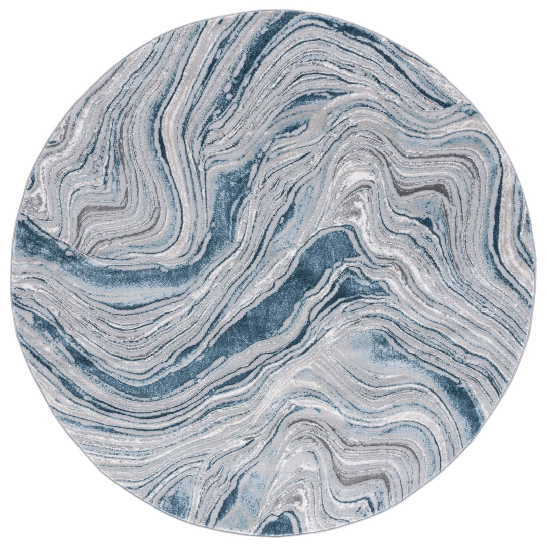 SAFAVIEH MDW564N Meadow 500 Blue / Grey Image 1