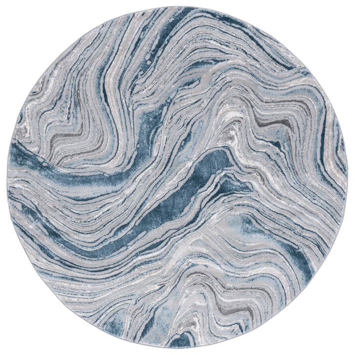 SAFAVIEH MDW564N Meadow 500 Blue / Grey Image 1