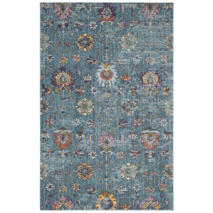 Safavieh MER107M Merlot 100 Blue / Multi Image 1